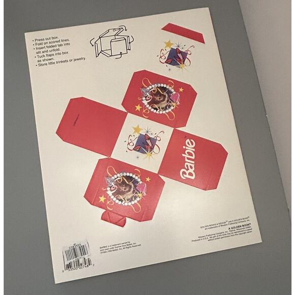 Barbie Paper Doll Cutouts Uncut Unused Books New Vintage NOS (Lot Of 2) - Picture 4 of 11